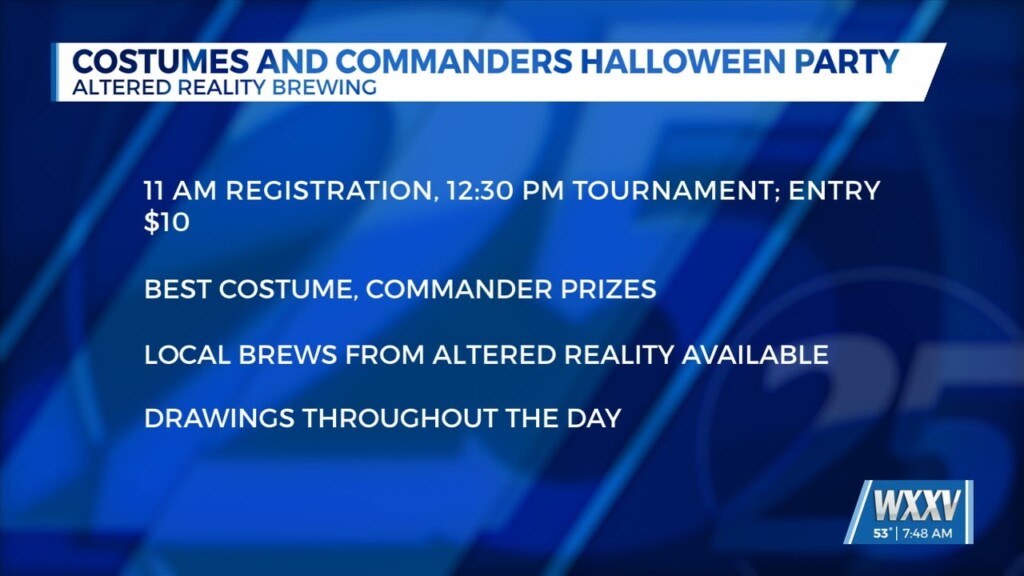 Costumes And Commanders Halloween Party