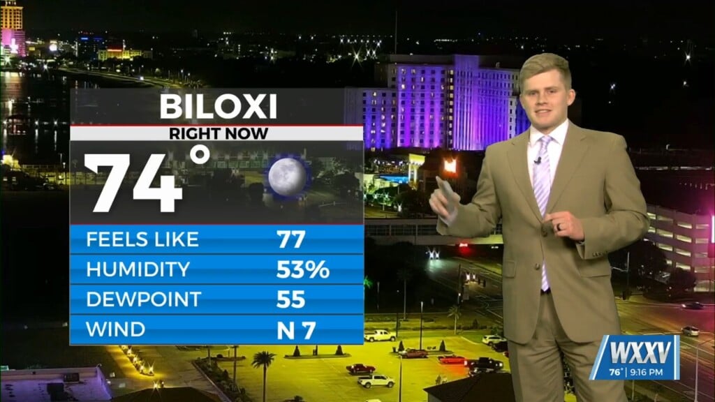 10/8 Sam Parker's "cooler Night" Tuesday Night Forecast