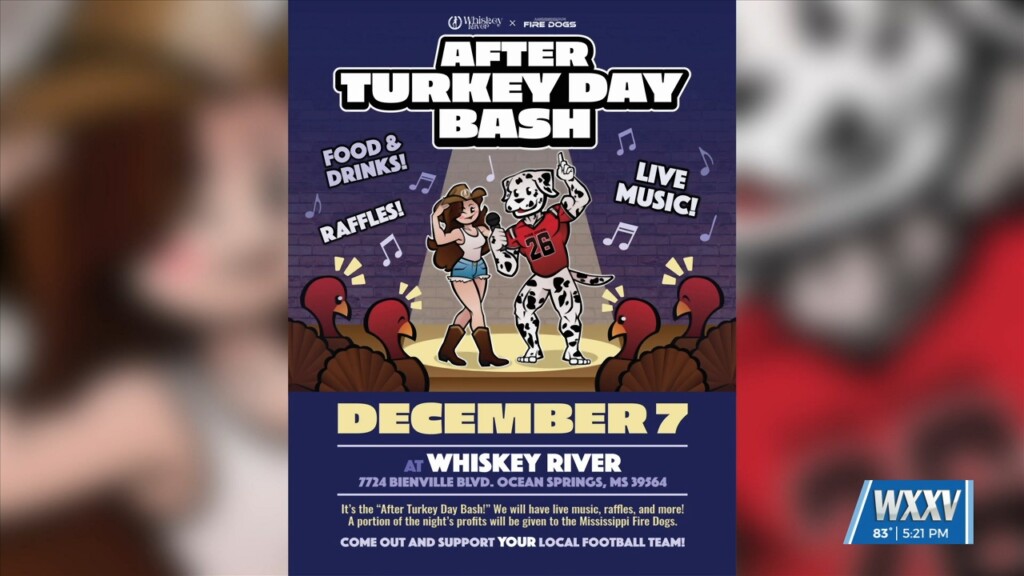 Mississippi Fire Dogs Hosting Event For Their Return To Gulf Coast