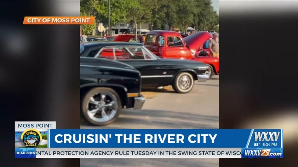Cruisin' The River City Hosted Earlier Tuesday Morning
