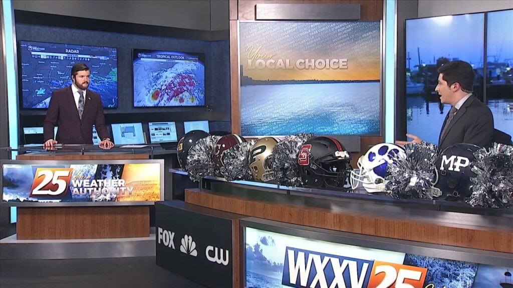 10/4 Trey Tonnessen's "spotty T Storms" Friday Night Forecast