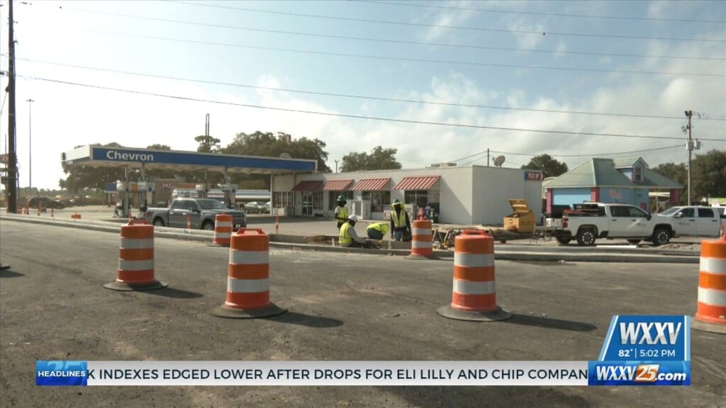 Road Work Projects Impacting Traffic In Harrison And Hancock Counties