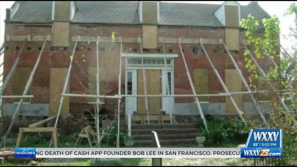 Old Brick House In Biloxi Receiving Renovations