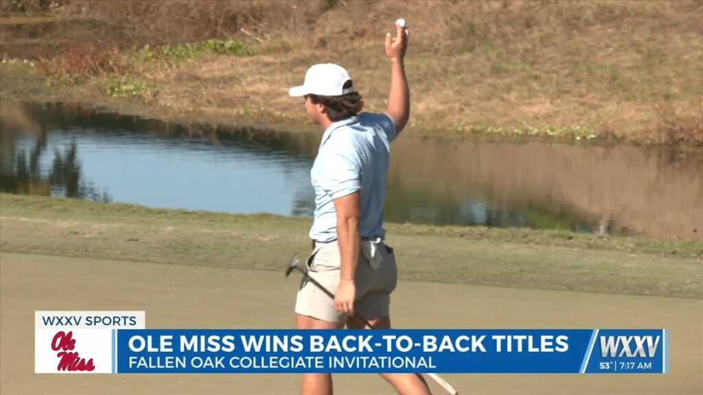 Ole Miss Men's Golf Wins Fallen Oak Invitational, Securing Back To Back Teams Wins To Close Out The Fall Season