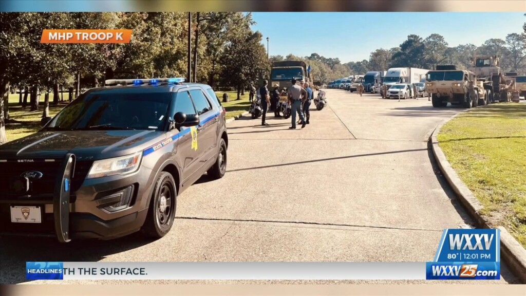 Mhp Troop K Escorting Relief Efforts To Florida