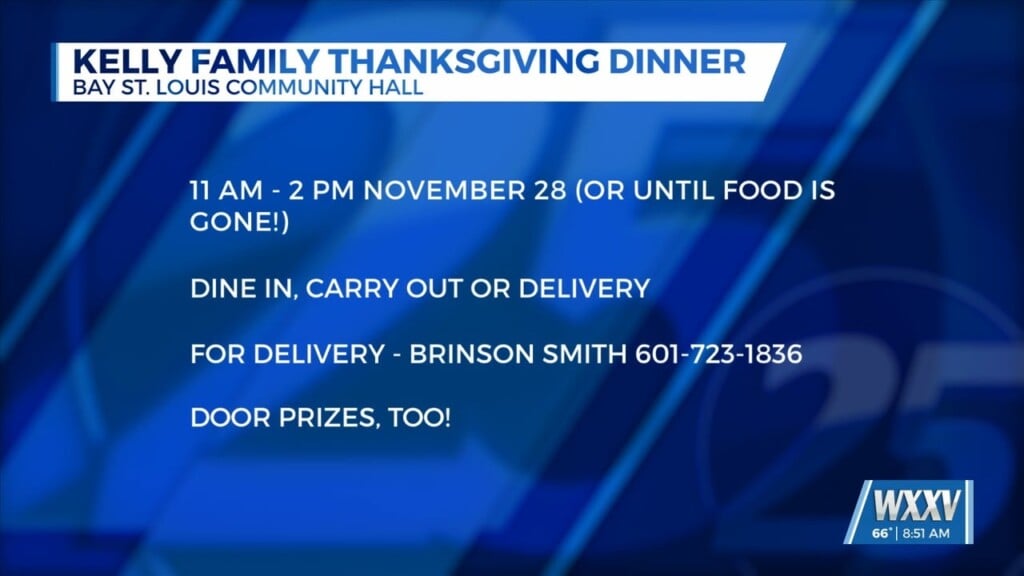 Kelly Family Thanksgiving Dinner