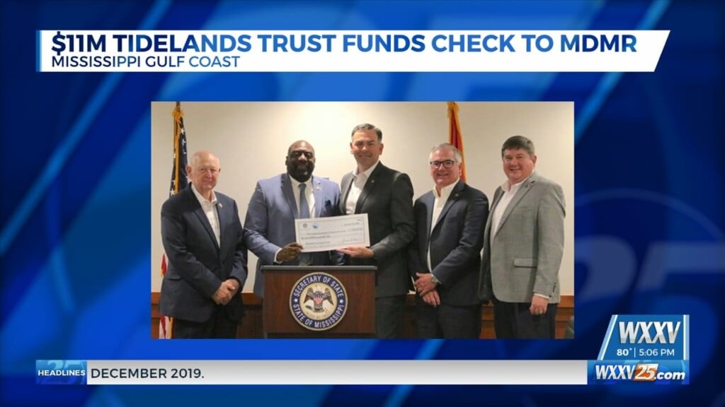 $11m Tidelands Trust Funds Check To Mdmr