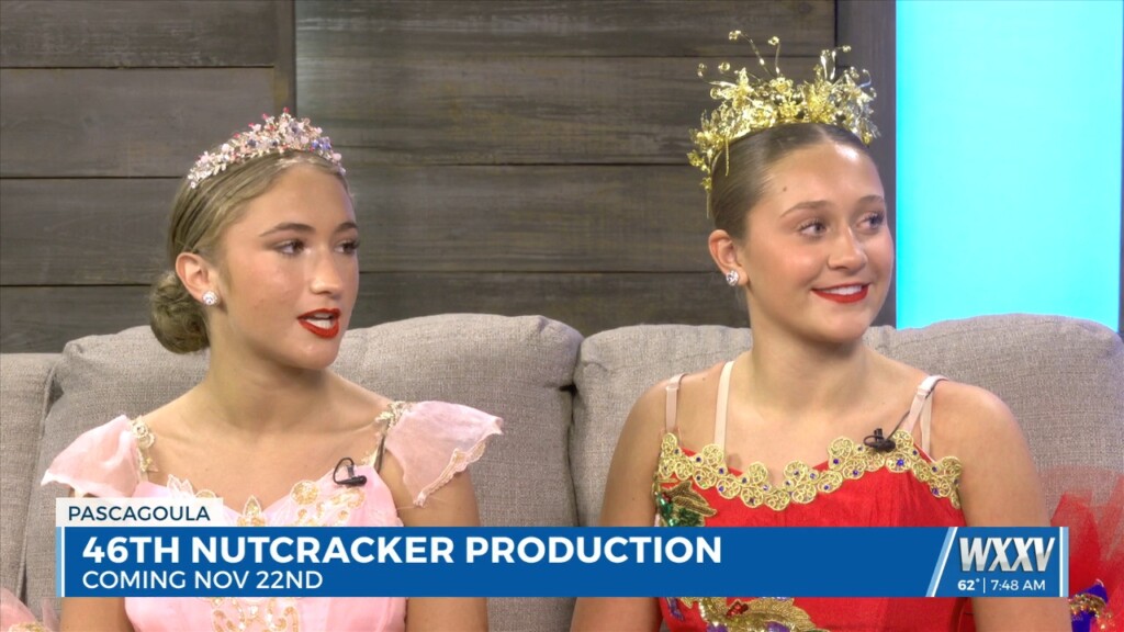 Ballerinas Preparing To Dance The Nutcracker