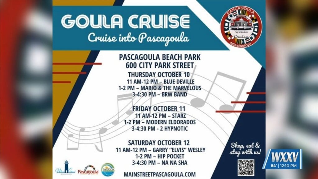 Pascagoula Cruisin' The Coast Plan