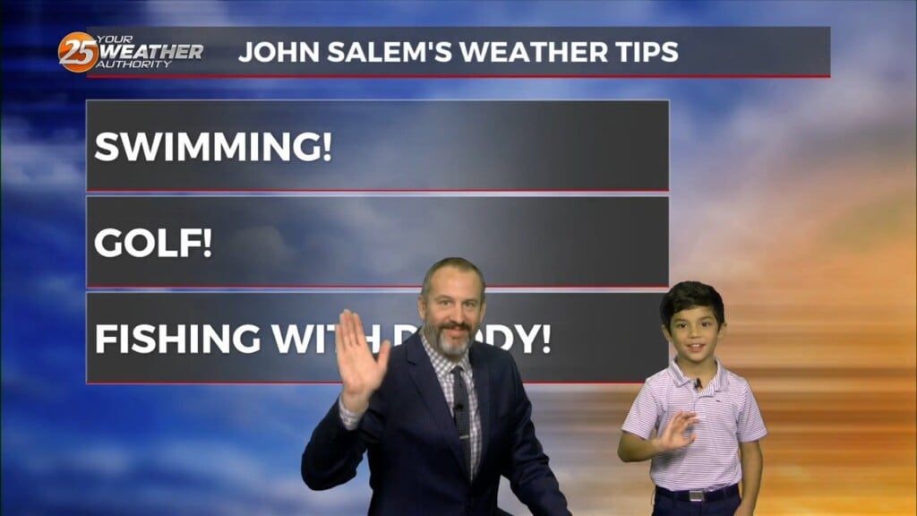 Wxxv's 'weather Kid' Wednesday: John Salem