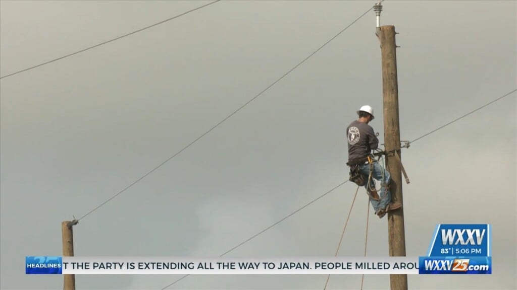 Students Compete At Lineman Rodeo At Mgccc