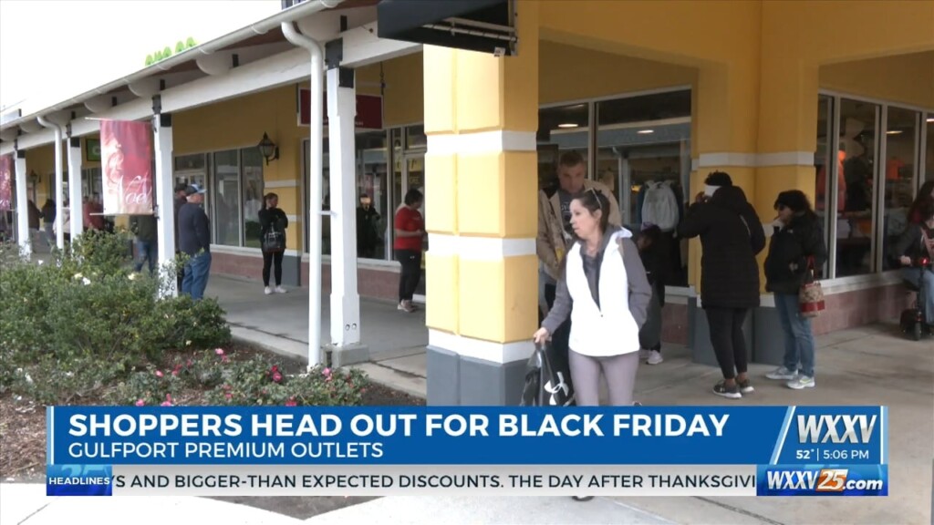 Shoppers Head Out For Black Friday Sales