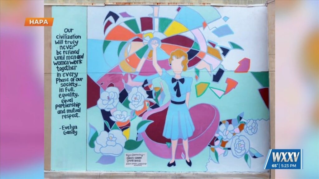 Hattiesburg Unveils Their 58th Mural