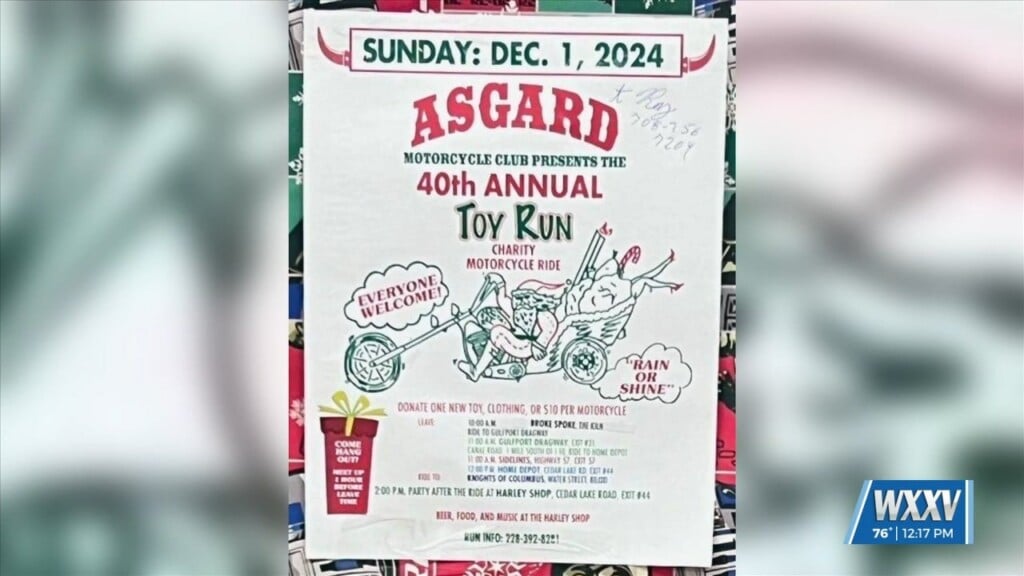 Asgard Mc Hosting Their 40th Annual Toy Run