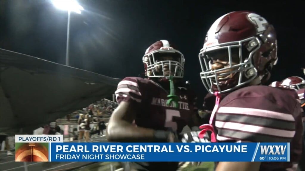 The Maroon Tide Will Now Roll Into Round Two Of Playoffs As They Defeat Pearl River Central 48 7