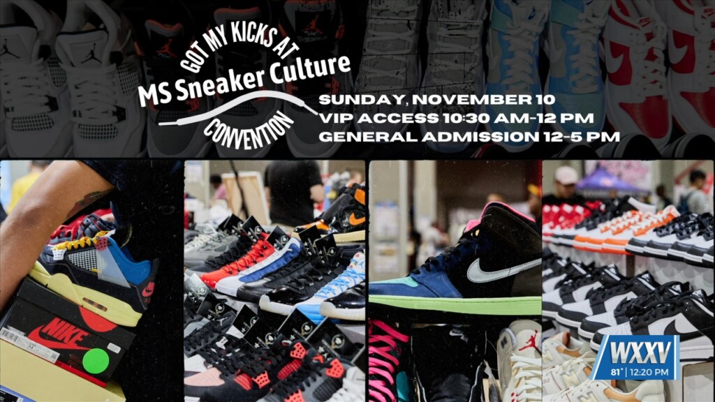 Mississippi Sneaker Culture Hosting Convention On Sunday