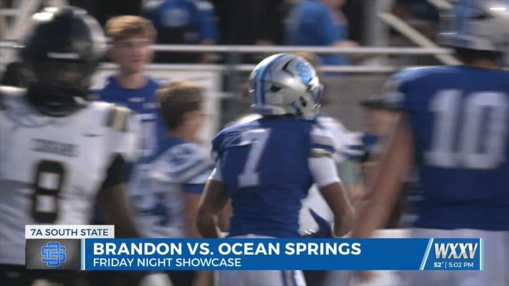 Wxxv News 25's Sports Director Jevan Mccoskey Brings A Preview Of Brandon Vs. Ocean Springs