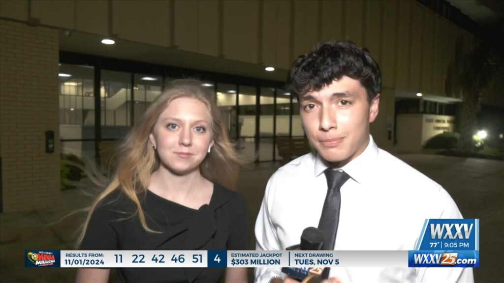 Wxxv Marco Bitonel And Elizabeth Keen Discuss Voter Turnout In South Mississippi