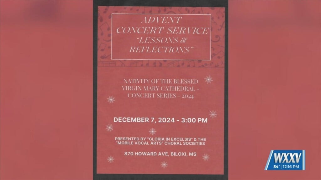 Advent Concert Service Being Hosted By Catholic Diocese Of Biloxi