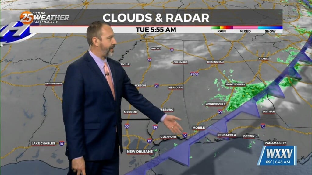 11/26 Ryan's "first Front" Tuesday Morning Forecast