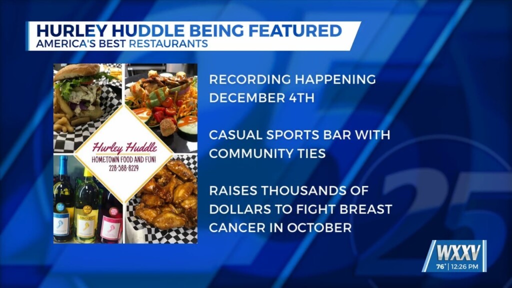 Hurley Huddle Being Featured On America's Best Restaurants