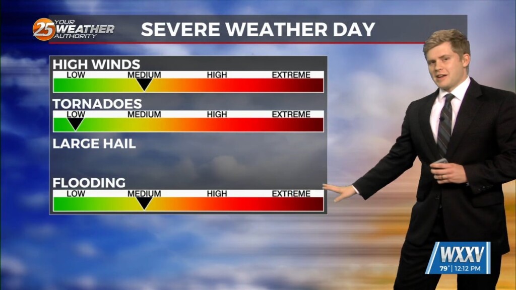 11/13 Sam Parker's "possible Severe Storms" Wednesday Midday Forecast