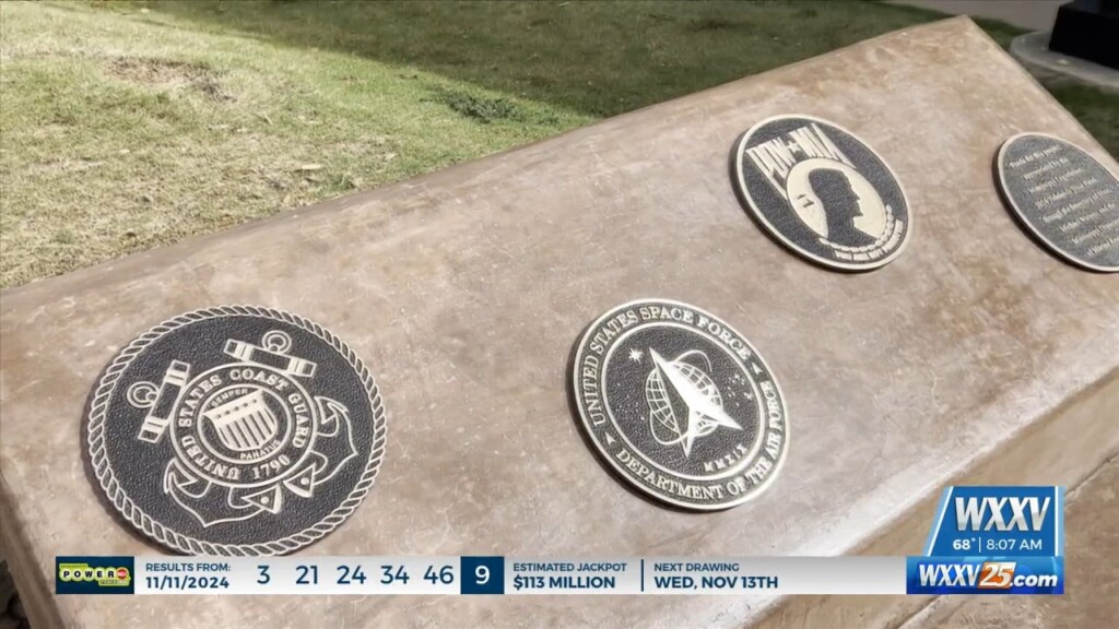 Mississippi Aquarium Unveils A Veterans Memorial Garden
