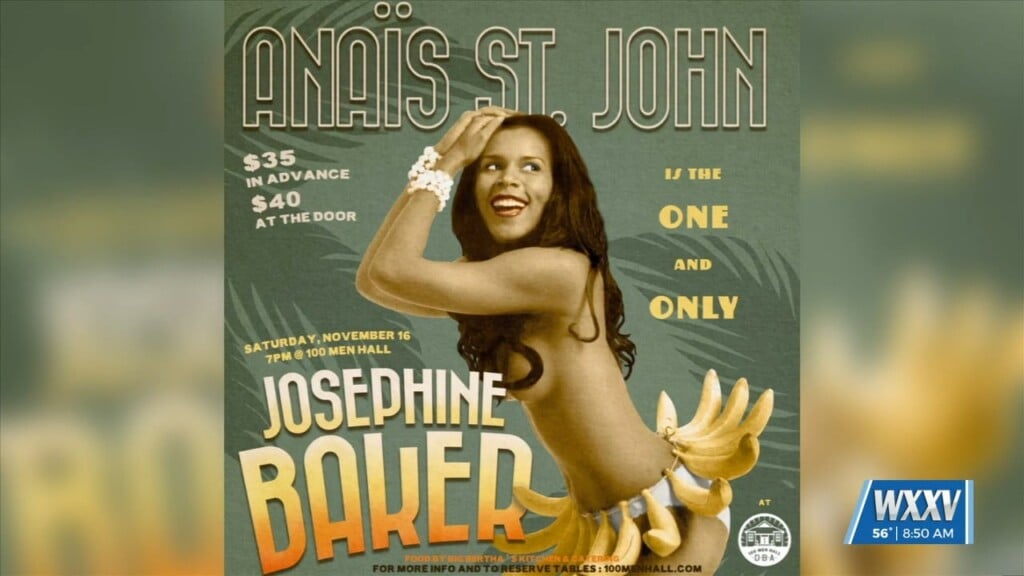 Josephine Baker Story Tribute At 100 Men Hall