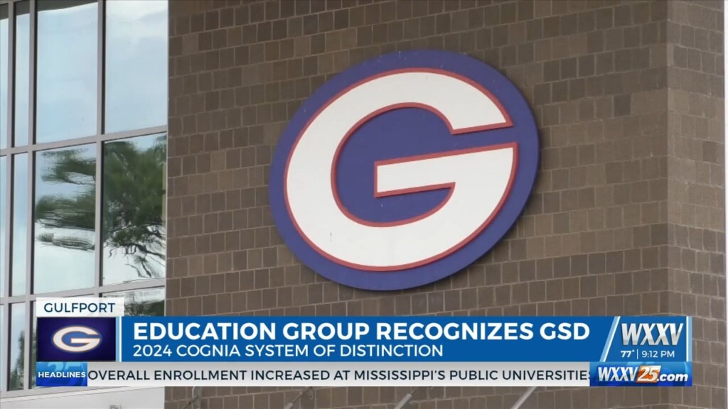 Gulfport School District Receives 2024 Cognia System Of Distinction