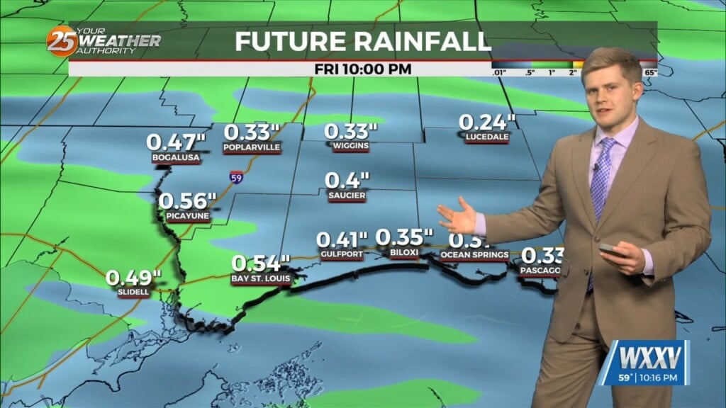 12/4 Sam Parker's "rain Coat And Warm Coat Needed" Wednesday Night Forecast