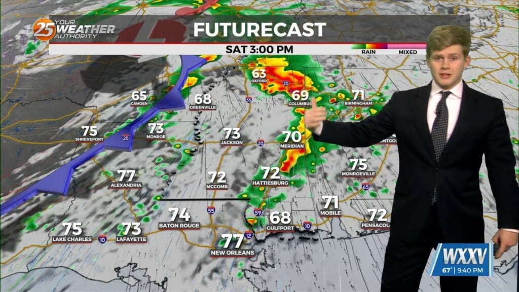 12/26 Sam Parker's "few Days Of Rain" Thursday Night Forecast