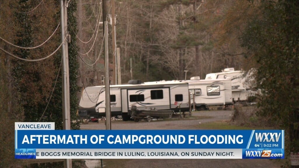 Aftermath Of Campground Flooding