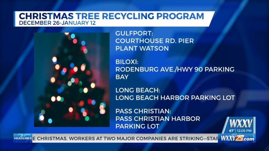 Christmas Tree Recycling Program For Harrison County