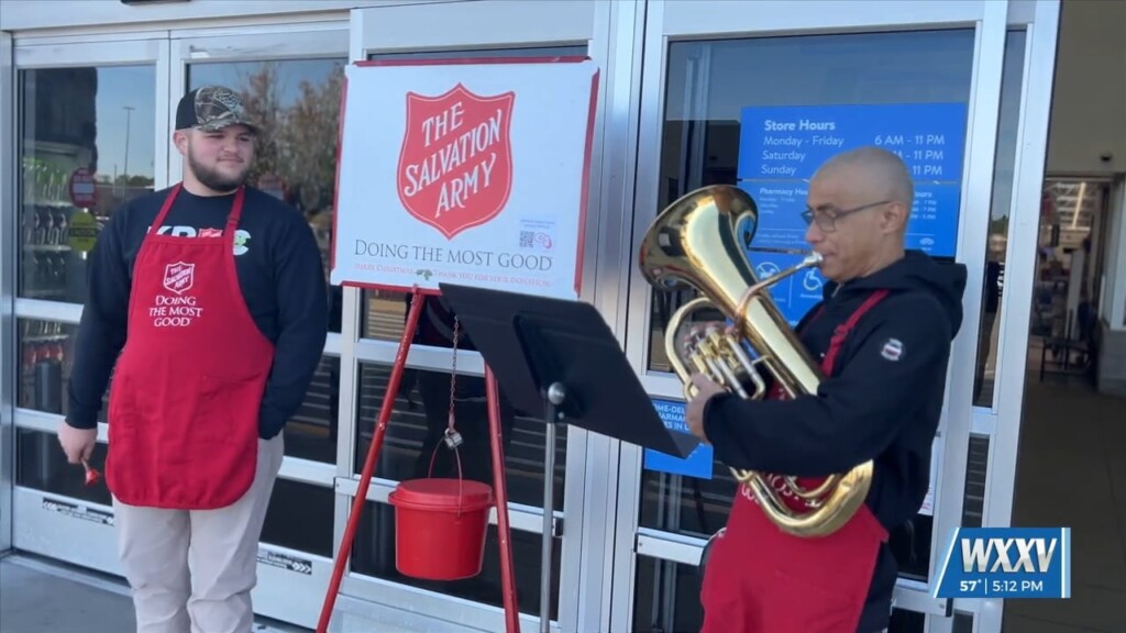 Wxxv’s Dave Elliott Sits Down With Major Jerry Friday To Talk About The Salvation Army’s Red Kettle Campaign