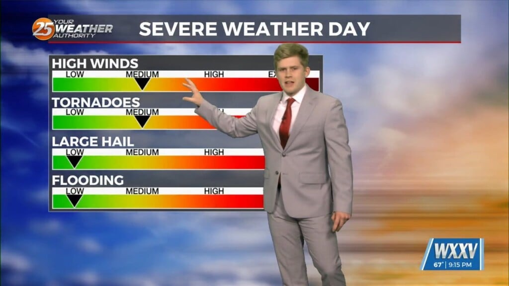 12/27 Sam Parker's "enhanced Severe Weather" Friday Night Forecast