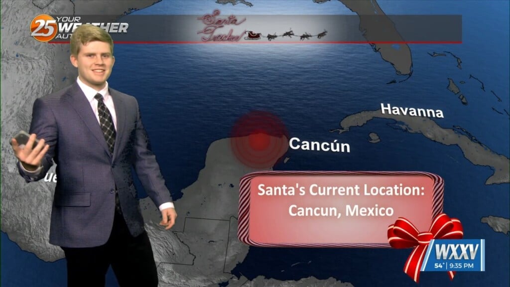 12/24 Sam Parker's "the Big Man Comes Town" Christmas Eve Forecast