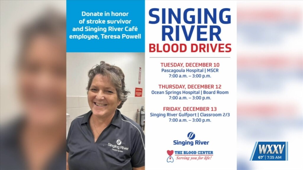 Singing River Blood Drive