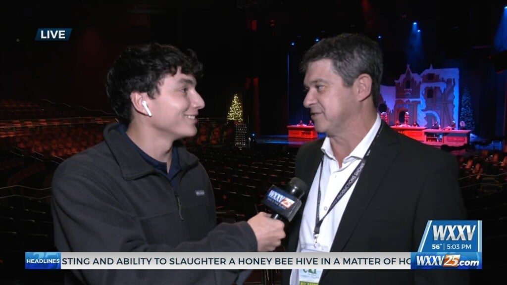 Wxxv News 25’s Marco Bitonel Has A Look At Elf The Musical At Beau Rivage