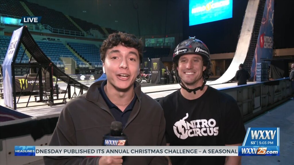 Wxxv’s Marco Bitonel Is Live At The Nitro Circus At The Coast Coliseum