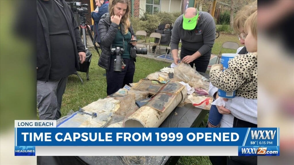 Time Capsule From 1999 Opened