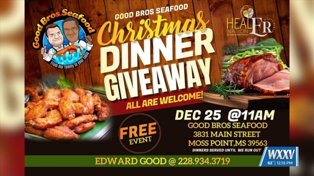 Good Bros Seafood Hosting A Christmas Dinner