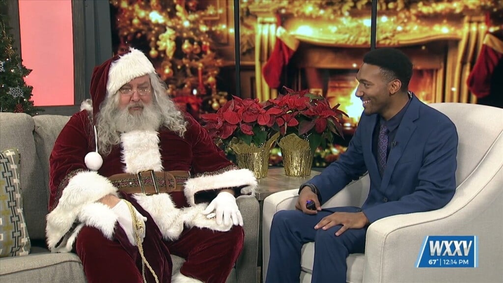 Santa Claus Visits Wxxv News 25