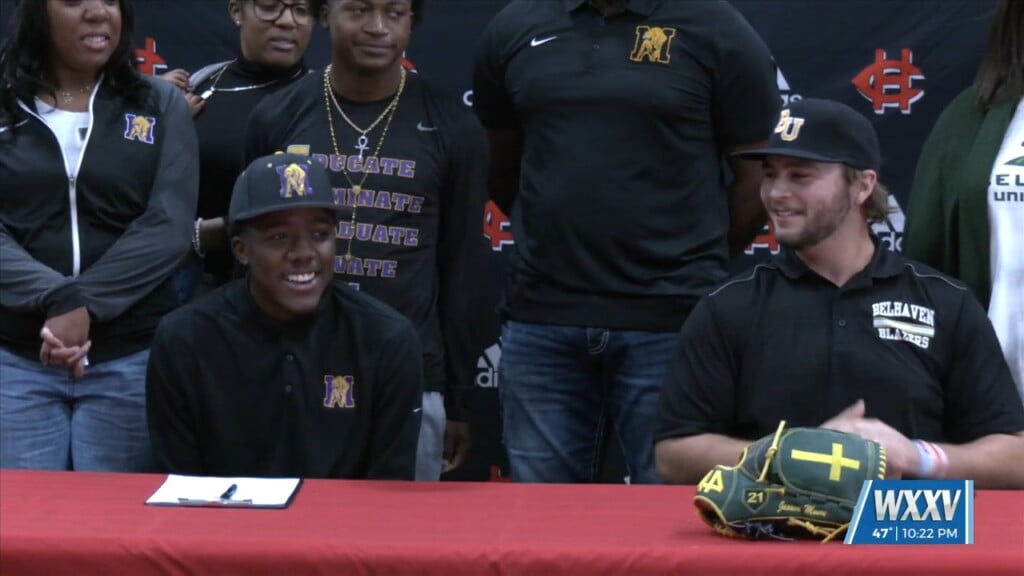 Harrison Central's Jayden Cooper And Jaxson Moore Sign To Play Baseball At The Next Level!