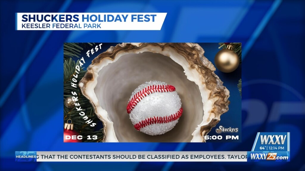 Shuckers Holiday Fest At Keesler Federal Park