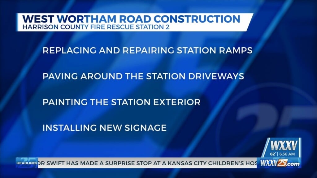 West Wortham Road Construction (harrison County Fire Rescue Station 2)