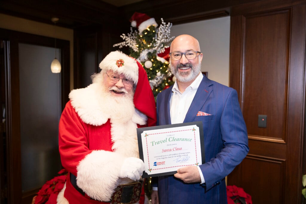 Santa Bradwhite With Certificate