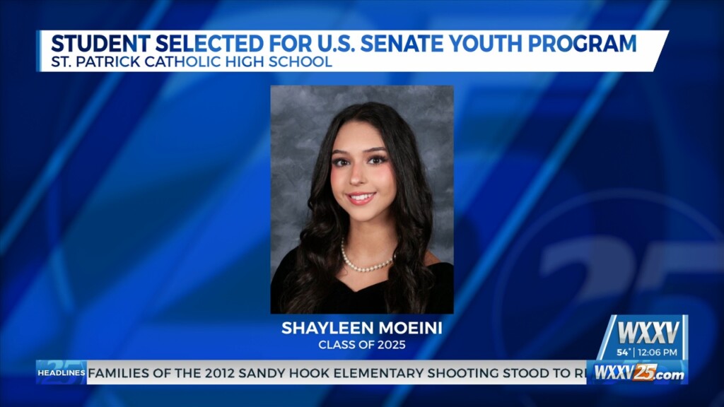 St. Patrick Catholic High Student Selected For U.s. Senate Youth Program