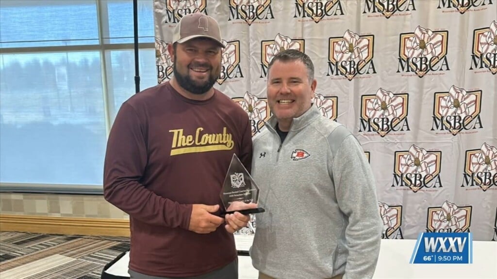 Three Locals Win Awards From The Mississippi Baseball Coaches Association