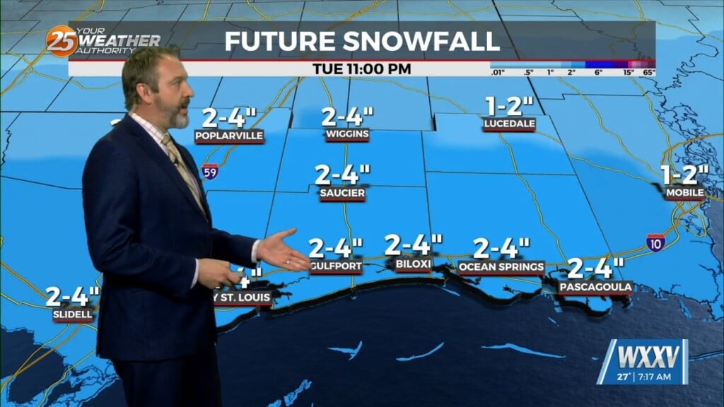 01/20 Ryan's "wintry Week" Monday Morning Forecast