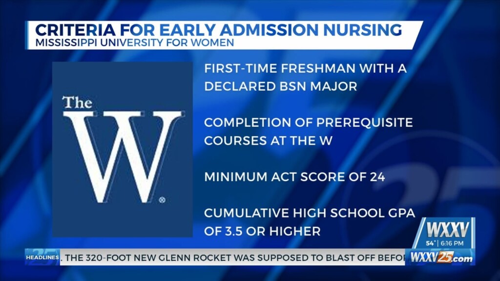 The W Offers Early Admission To Nursing Program